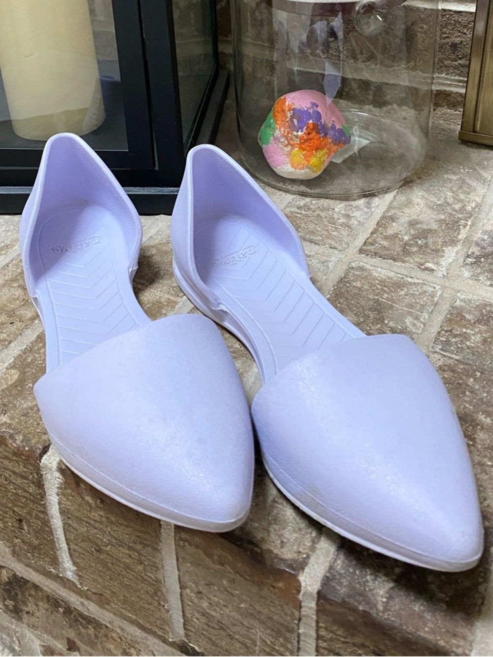 NATIVE Audrey D Orsay Flats Pool Shoes